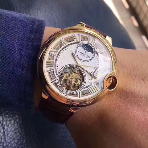 Đồng hồ cartier nam máy cơ case 46mm