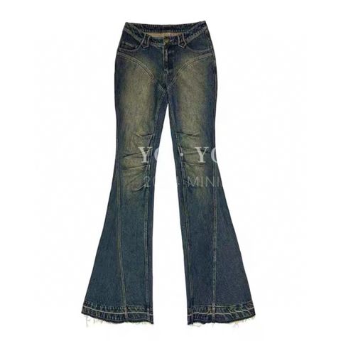 Quần jeans nữ ống loe kiểu độc form dáng đẹp VIP 1:1