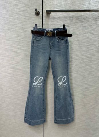 Nhân bản từ Quần jeans nữ Loe*We* ống loe kèm thắt lưng