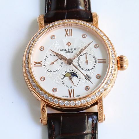 Đồng hồ nam patek* philippe* dây cá sấu VIP 1:1