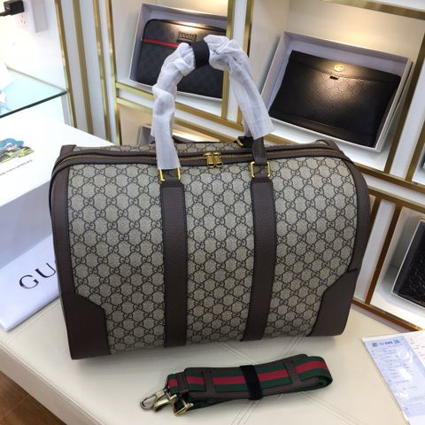 Túi du lịch GUCCI* hoạ tiết Logo sz 42cm đẹp cao cấp