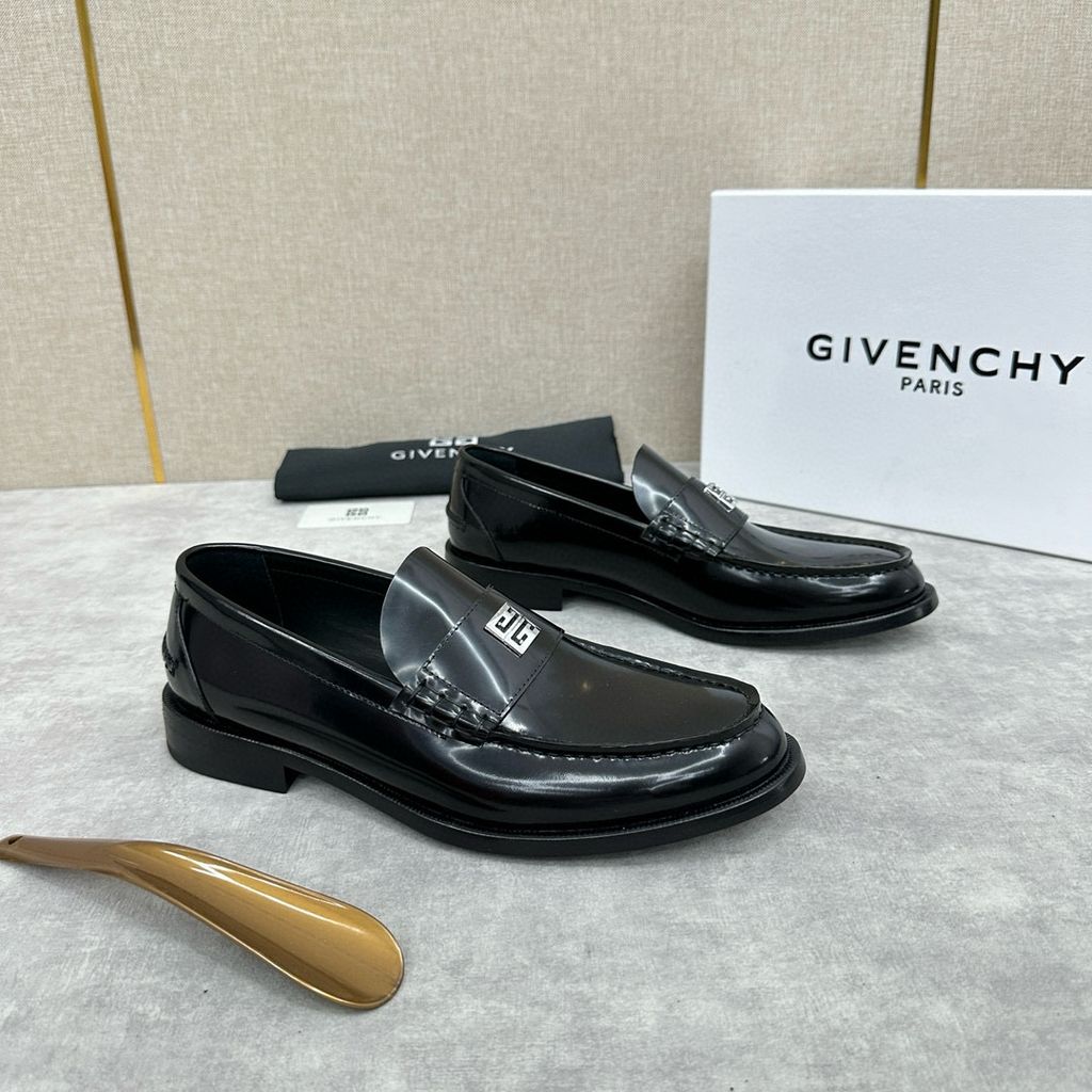 Giày nam Loafer GIVENCHYY* da bóng mờ đẹp sang lịch lãm VIP 1:1 2950k ...