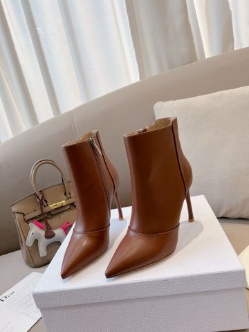 Boot Dior* da bò mũi nhọn dáng đẹp VIP 1:1