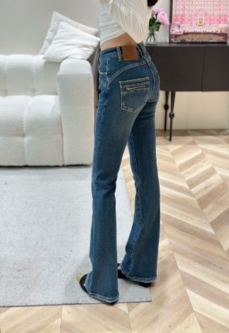 Quần jeans nữ ống loe form dáng đẹp VIP 1:1