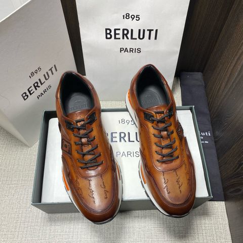 Giày thể thao nam BERLUTI* da bò nhuộm màu đẹp độc VIP 1:1