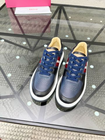 Giày thể thao nam Bally* da bò phối màu đẹp cao cấp