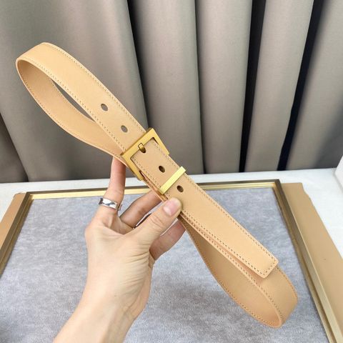 Belt nữ YSL* bản 3.0cm da bò cao cấp nhiều màu đẹp SIÊU CẤP