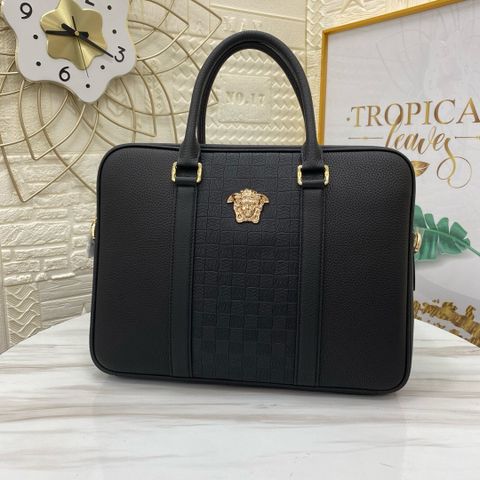 Túi nam VERSACE* đựng laptop da bò cao cấp SIÊU CẤP