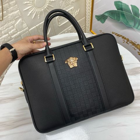 Túi nam VERSACE* đựng laptop da bò cao cấp SIÊU CẤP