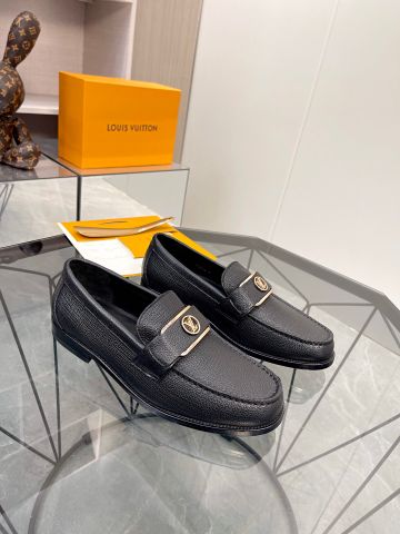 Giày nam Loafer LV* da bò mềm đẹp VIP 1:1