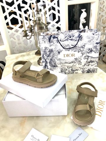 Sandal nữ Dior* da bê mềm dáng khoẻ đẹp trẻ trung VIP 1:1