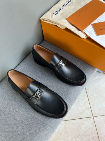 Giày nam Loafer Louis* LV* da bò cao cấp