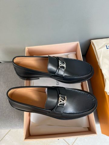 Giày nam Loafer Louis* LV* da bò cao cấp