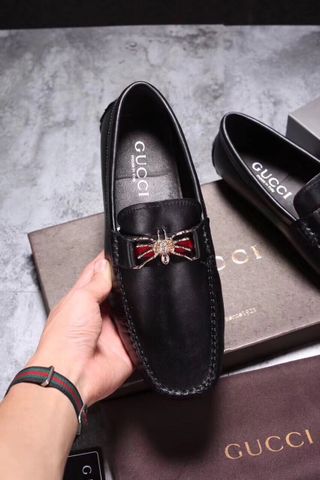 Giày lười gucci logo nhện