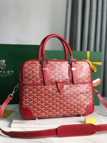 Túi nam GOYARD* đựng laptop sz 35cm hoạ tiết Logo đẹp lịch lãm VIP 1:1