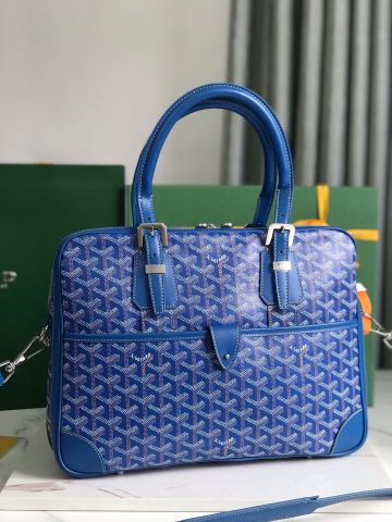 Túi nam GOYARD* đựng laptop sz 35cm hoạ tiết Logo đẹp lịch lãm VIP 1:1