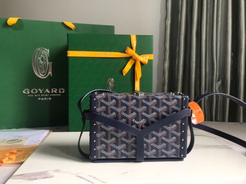 Túi hộp cứng GOYARD* mini 17cm nam nữ hoạ tiết Logo nhiều màu đẹp độc VIP 1:1