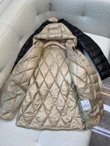 Áo phao lông vũ moncler* đai eo dáng lỡ VIP 1:1