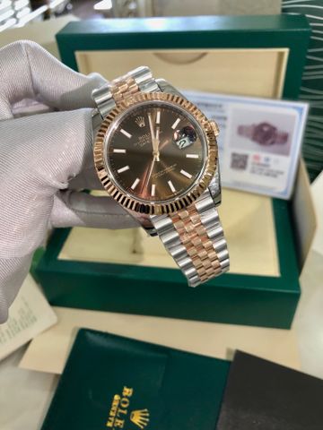 Đồng hồ nam rolex* case 41mm bọc vàng 18k