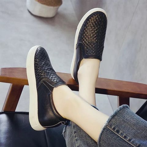 Slip on độn đế đan hàng cao cấp kiểu đẹp