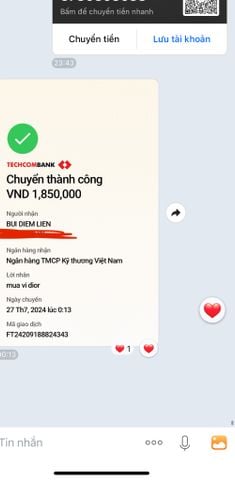 Phản hồi của khách hàng tại Lien Fashion