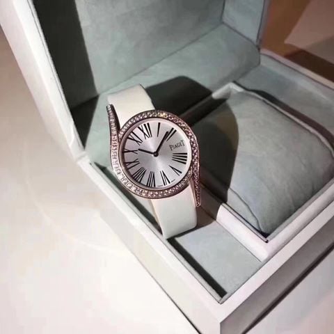 Đồng hồ piaget nữ 33mm viền nạm đá sale