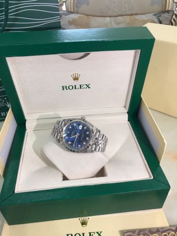 Đồng hồ nam rolex* mặt xanh dương VIP 1:1