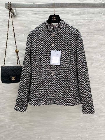 Áo khoác dạ nữ chanel* tweed màu đẹp dáng rộng nam mặc đc SIÊU CẤP