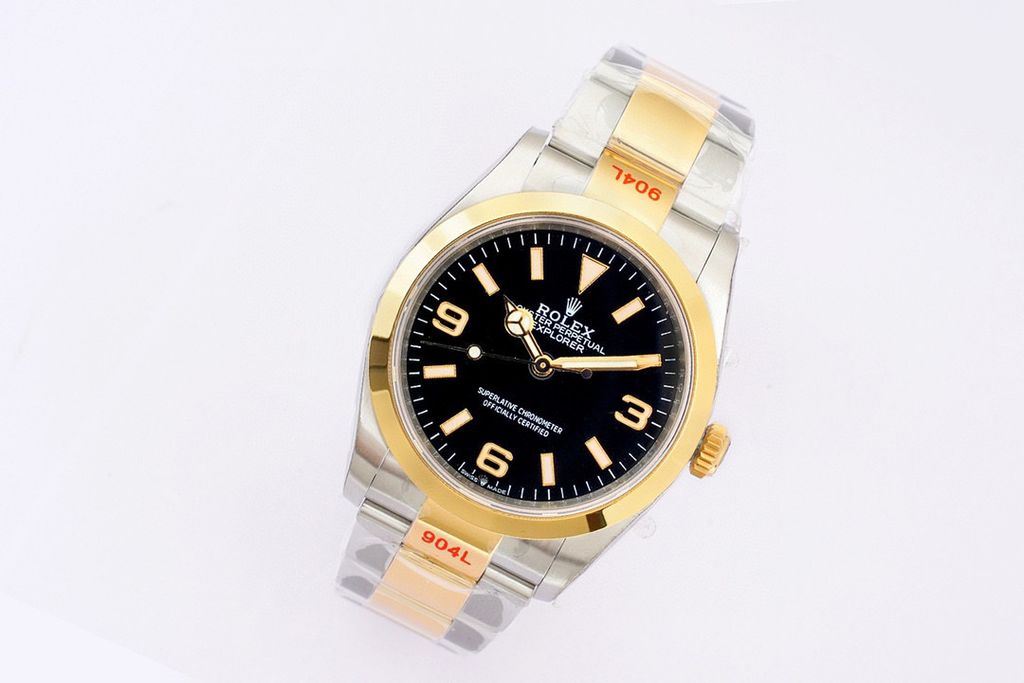 Đồng hồ nam rolex* case 36mm dây kim loại máy cơ đẹp lịch lãm VIP