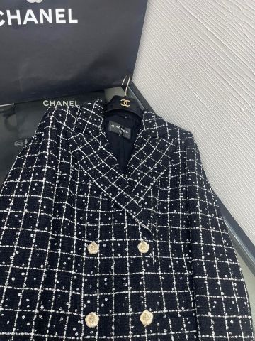 Áo vest nữ chanel* kẻ ô đẹp VIP 1:1