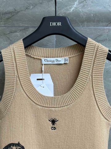 Áo ba lỗ len Dior* in hoạ tiết chất xịn màu đẹp SIÊU CẤP