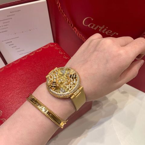 Đồng hồ nữ Cartier* con ong nạm kim đẹp độc vip