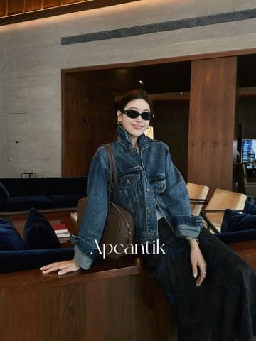Áo khoác jeans nữ