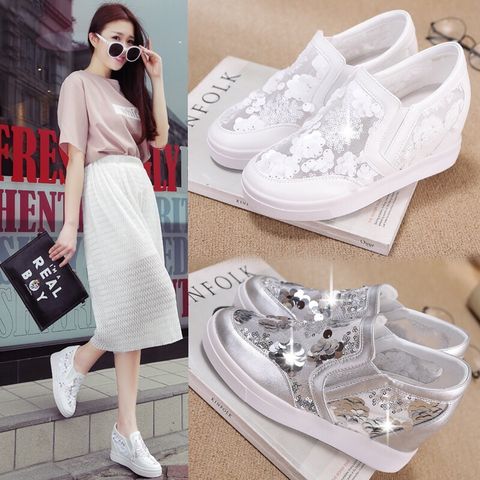 Slip on kim sa độn đế đẹp