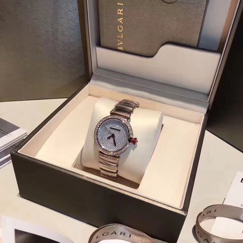 Đồng hồ bvlgari nữ bản vip cao cấp nhất full kim cương nhân tạo
