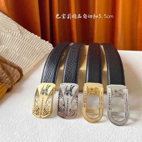 Belt nam BURBERRY* bản 3,5cm dây da bò cao cấp