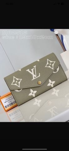 Ví nữ LV* dáng dài da bò dập Monogram VIP 1:1