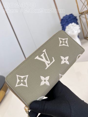 Ví nữ LV* dáng dài da bò dập Monogram VIP 1:1