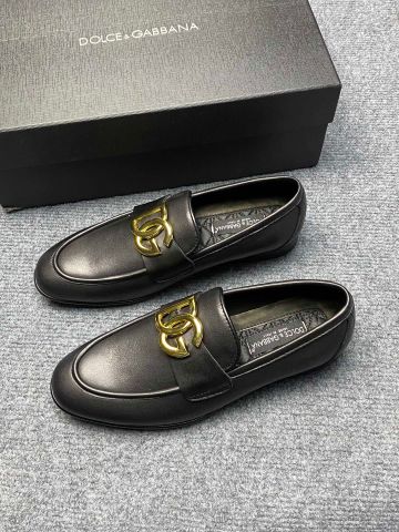 Giày nam Loafer DG* da bò lỳ đẹp lịch lãm VIP 1:1