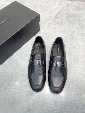 Giày nam Loafer DG* da bò lỳ khắc chìm hoạ tiết Logo cực đẹp độc lịch lãm mẫu mới VIP 1:1