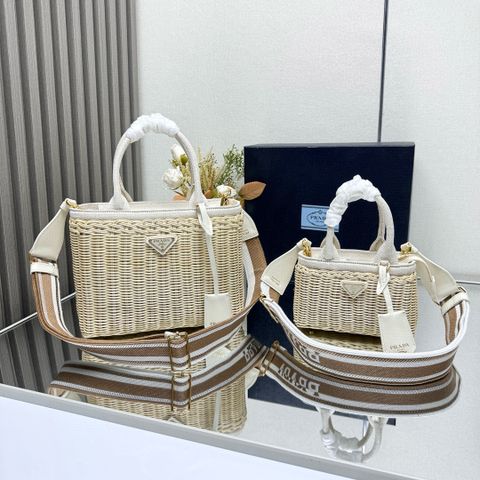 Túi xách nữ PRADA* cói Đan hàng độc VIP 1:1