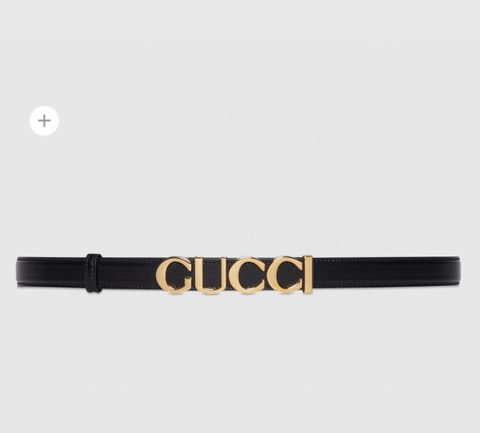 Belt nữ GUCCI* bản nhỏ 2.0cm dây da bò mặt chữ kim loại đẹp sang hàng độc mẫu mới SIÊU CẤP