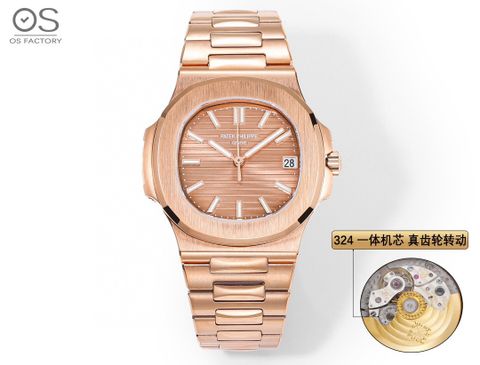 Đồng hồ nam patek* philippe* dây kim loại VIP 1:1