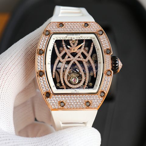 Đồng hồ nam RICHARD* MILLE* dây cao su mặt nạm kim đẹp độc VIP 1:1