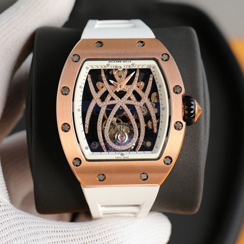 Đồng hồ nam RICHARD* MILLE* dây cao su lộ cơ hàng độc VIP 1:1