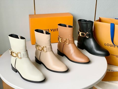 Boot LV* cổ lỡ da bò lỳ mềm đẹp VIP 1:1