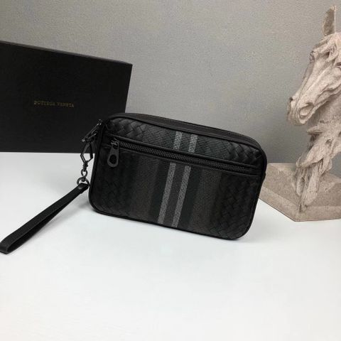 Clutch BV Bottega* nam nữ da bê đan phối màu đẹp sang SIÊU CẤP