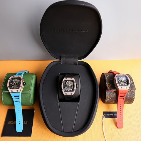 Đồng hồ nam RICHARD* MILLE* dây cao su lộ cơ hàng độc SIÊU CẤP