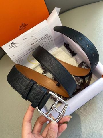 Belt nam HM* dây da bò togo xịn đẹp cao cấp