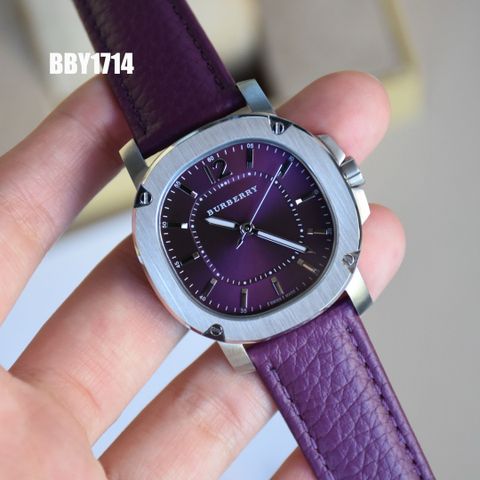 Đồng hồ nữ Burberry* dây da đẹp cao cấp